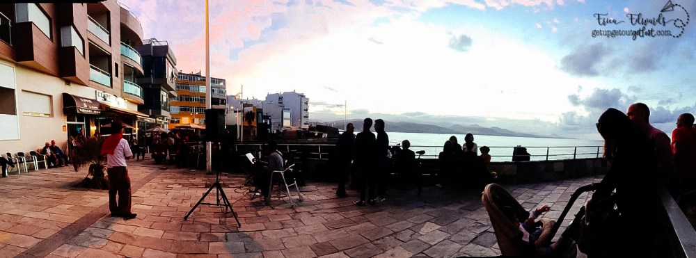 Isleta Sunset in Las Palmas de Gran Canaria