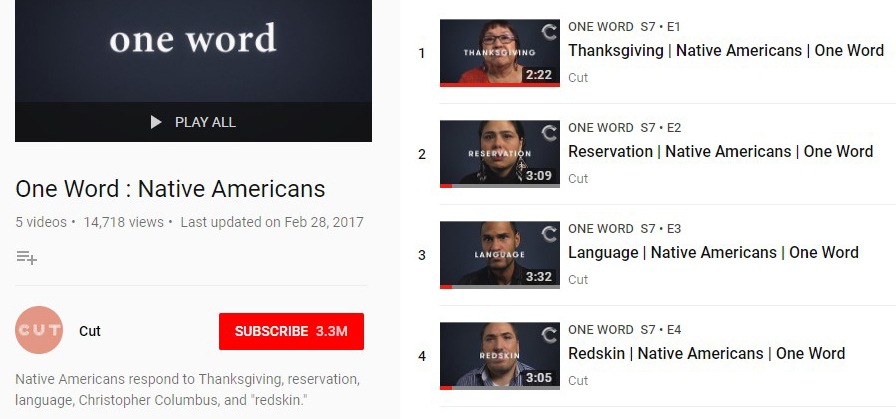 native american word association