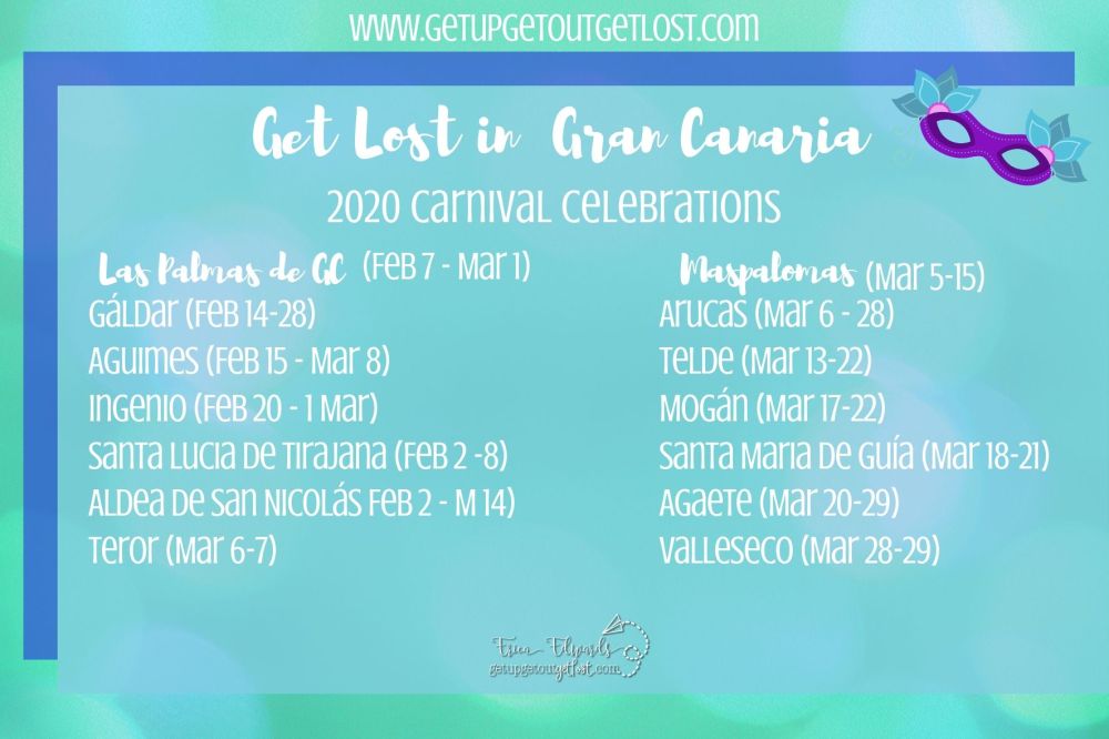 Get Lost in Gran Canaria 2020 Carnival Celebrations and Dates